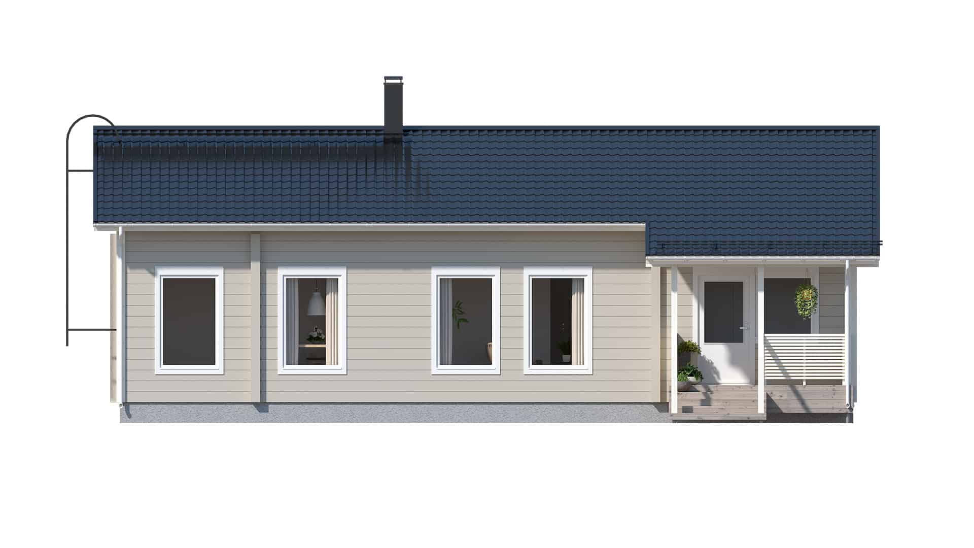 Дом из бруса 14×8 м Дом из бруса 14×8 м